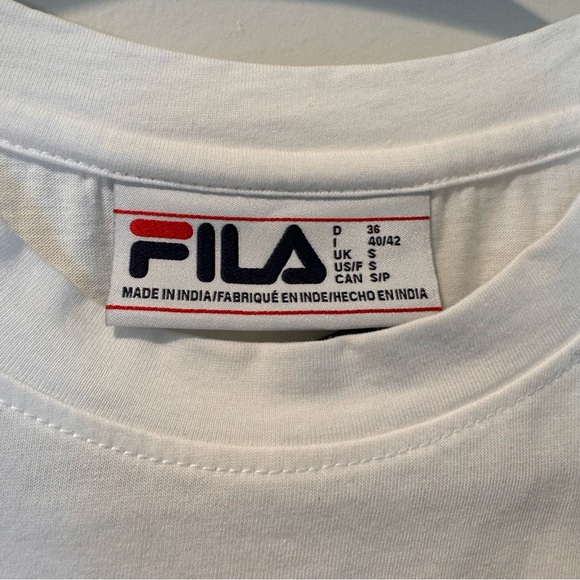 Fila Small red white blue  sleeveless - Picture 2 of 11